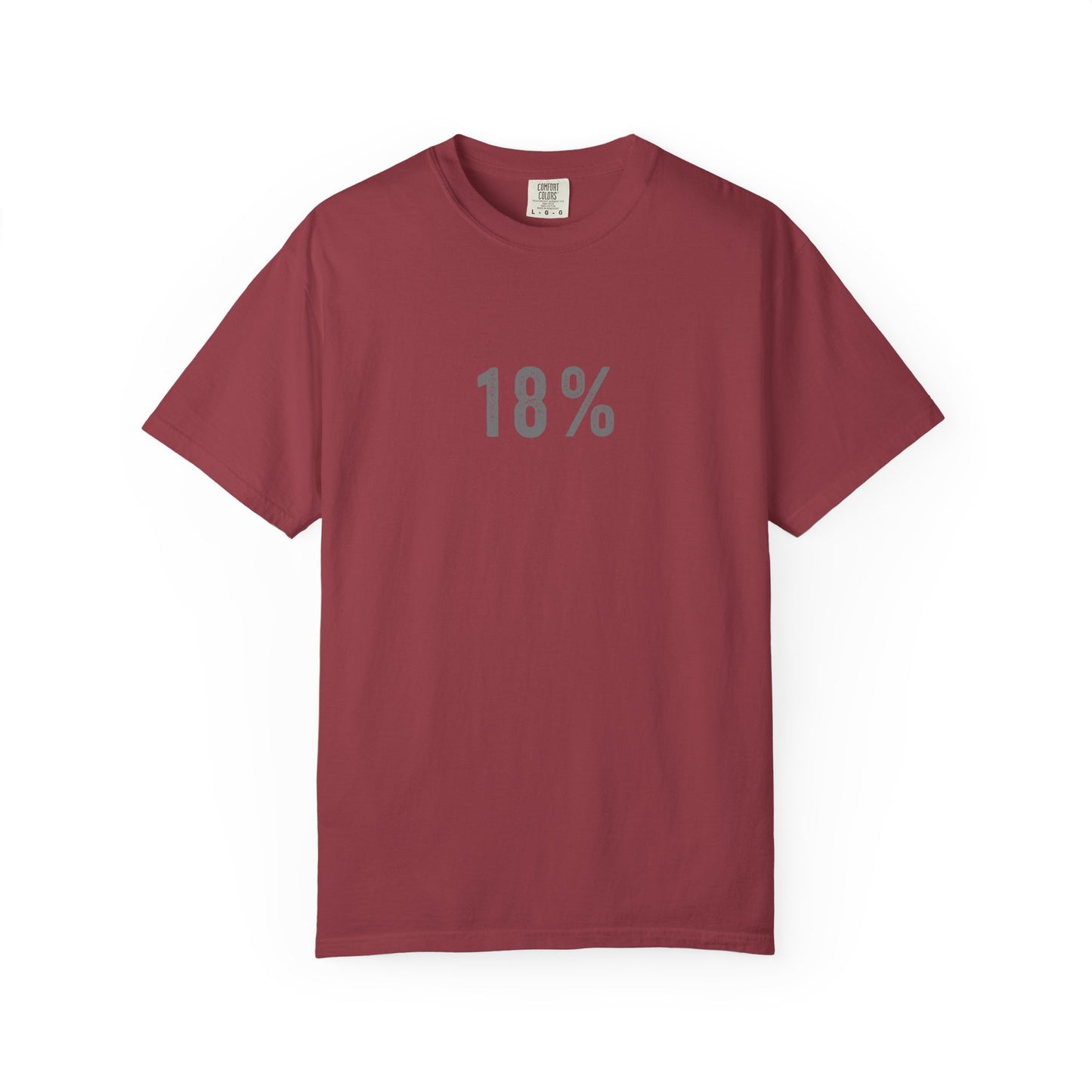 18% Grey T-Shirt – Photography Exposure Reference Tee for Photographers, Creators & Camera Lovers