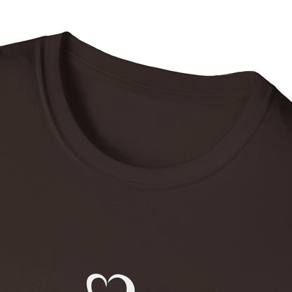 Minimalist Coffee Cup T-Shirt – Simple Heart Steam Coffee Lover Tee for Baristas & Caffeine Fans