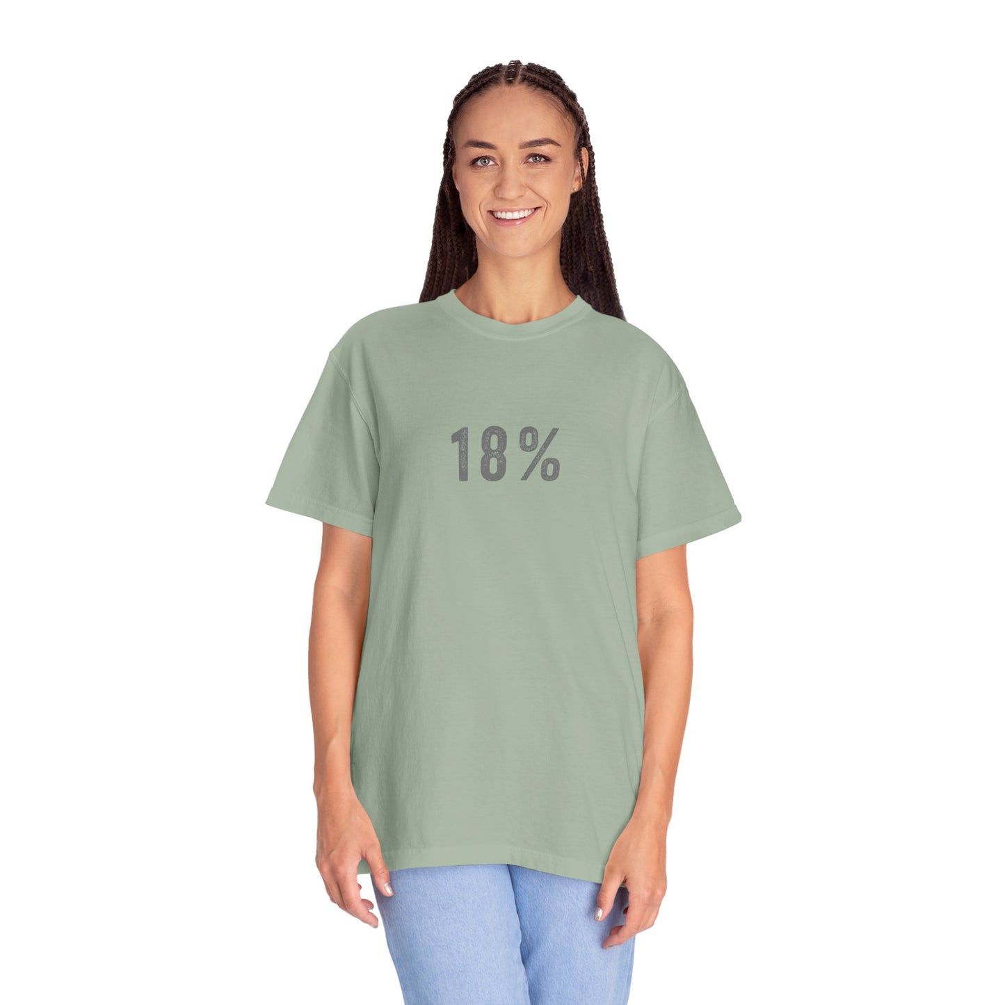 18% Grey T-Shirt – Photography Exposure Reference Tee for Photographers, Creators & Camera Lovers